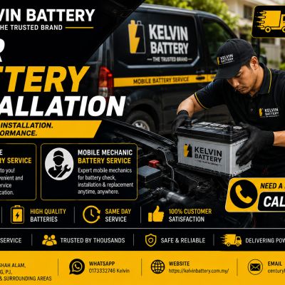 Car Battery Installation