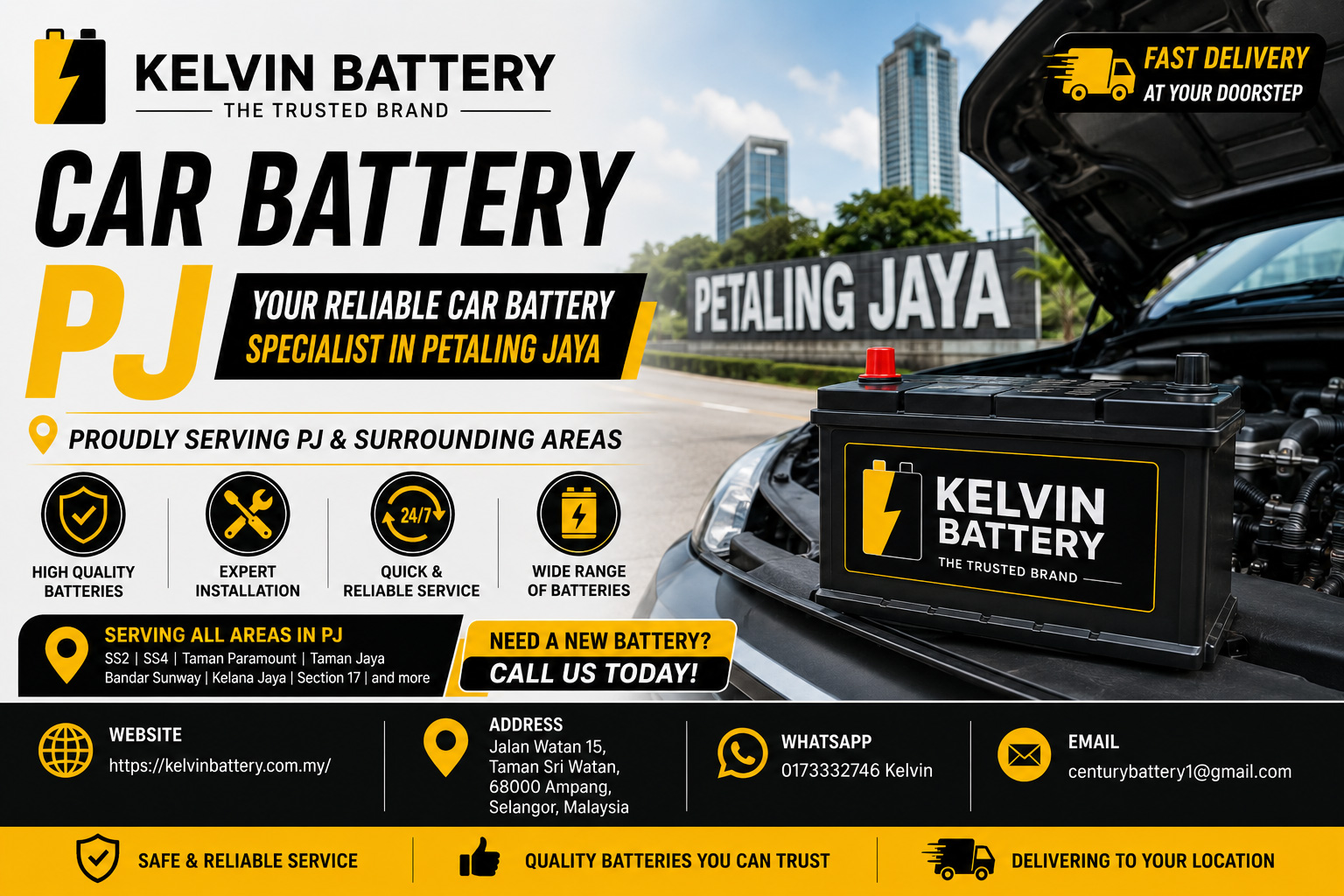Car Battery PJ