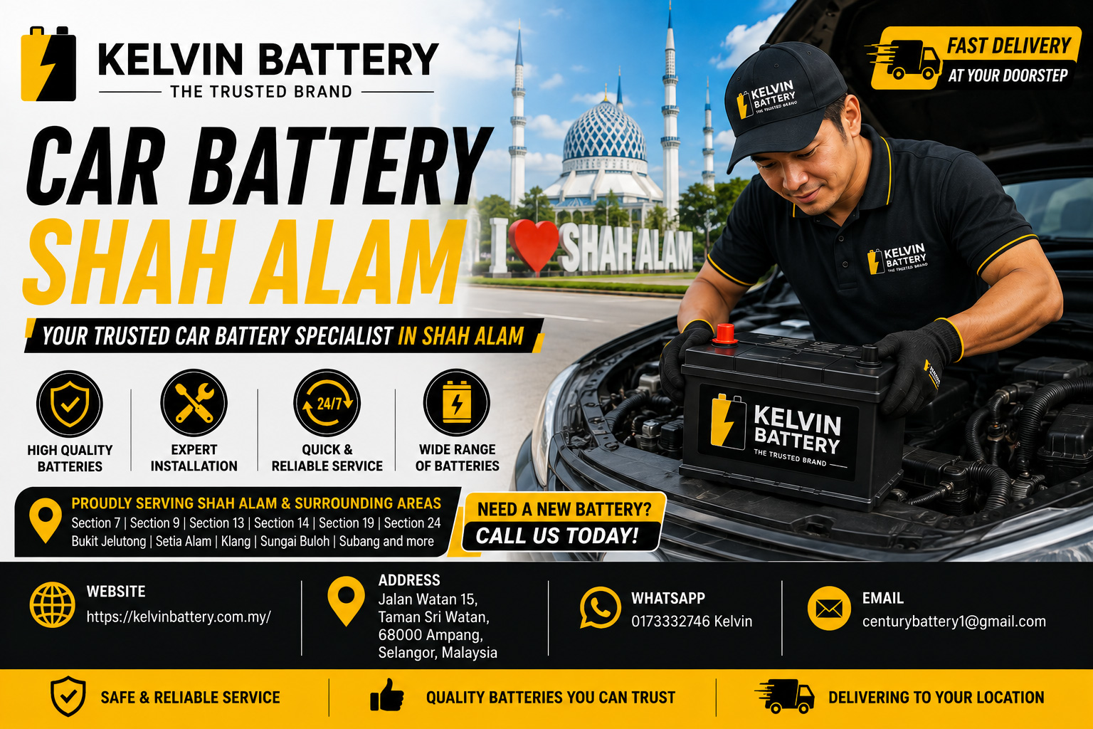 Car Battery Shah Alam