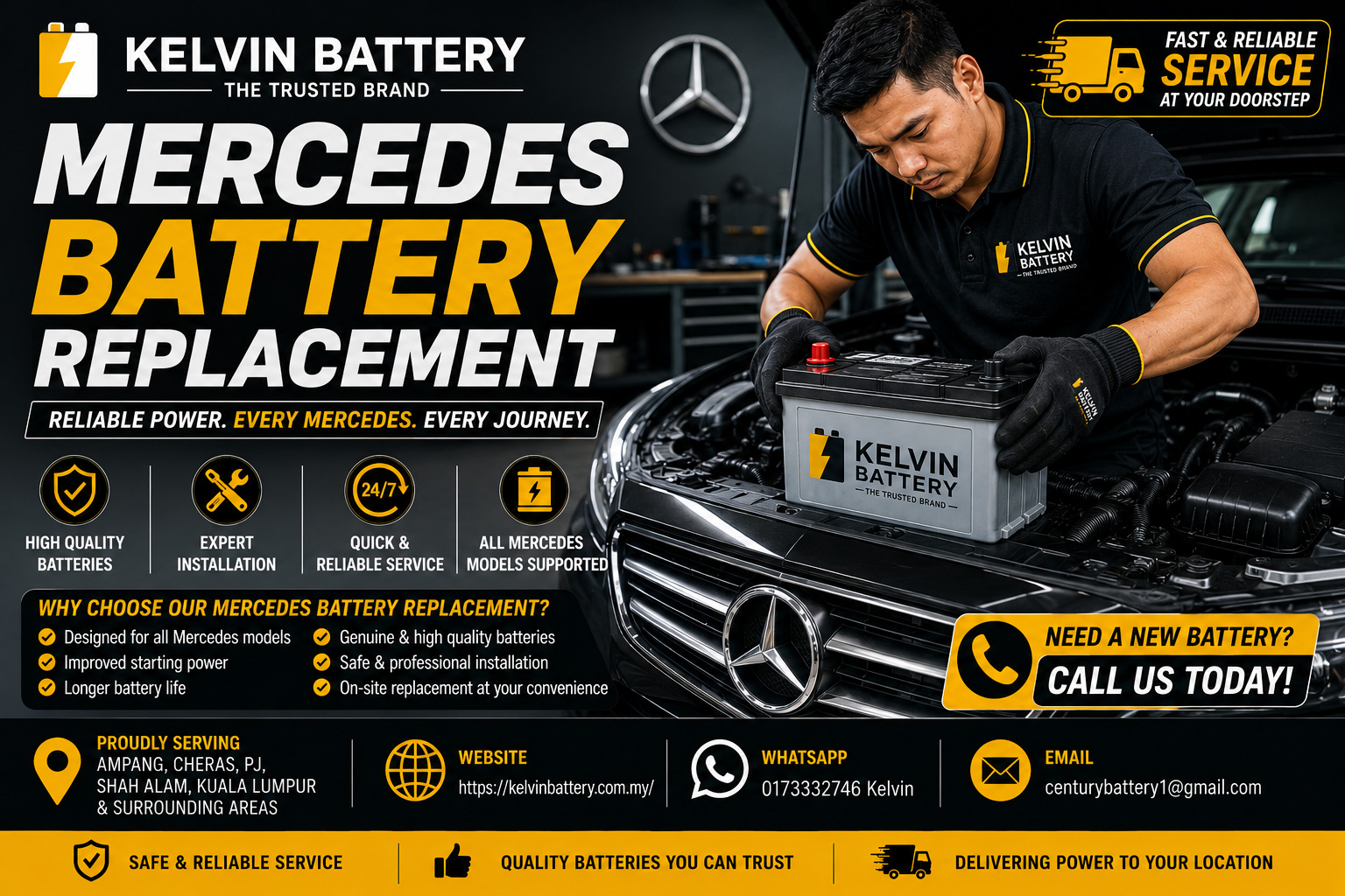 Mercedes Battery Replacement